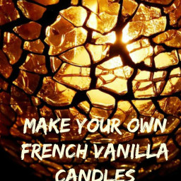 Make Your Own French Vanilla Candles