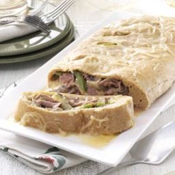 Makeover Philly Steak and Cheese Stromboli Recipe