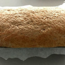 Making sourdough spelt bread with a sourdough starter