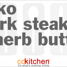 Mako Shark Steaks In Herb Butter