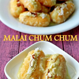 malai chum chum recipe, how to make malai chum chum