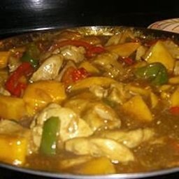Malaysian Mango Chicken Curry
