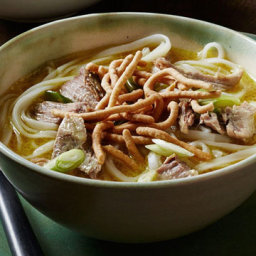 Malaysian Pork Curry Noodle Soup