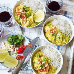 Malaysian-style vegetable and coconut curry