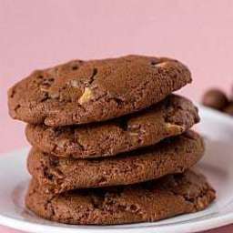 Malted Chocolate Cookies