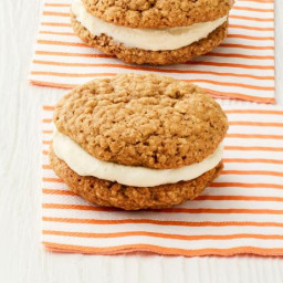 Malted Oatmeal Cream Pies