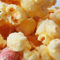 Malted White Chocolate Popcorn with Robin's Eggs