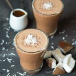 Malty Coconut Hot Smoothie - Bonus smoothie from my Hot Smoothie Saturday S