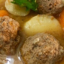 Mama's Old-Fashioned Albondigas (Meatball Soup) Recipe