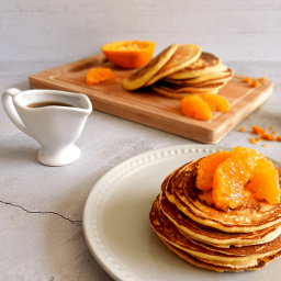 Mandarin Scotch Pancakes Recipe