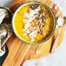 Mango and Coconut Smoothie Bowl