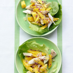Mango and Hearts of Palm Salad with Lime Vinaigrette