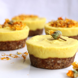 Mango and Turmeric Raw Cupcakes (grain-free and vegan)