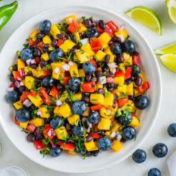 Mango Blueberry Salsa Recipe