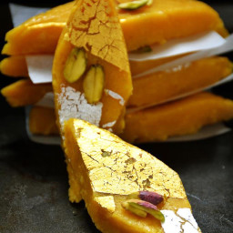 Mango Burfi Recipe, How to make mango burfi | Mango peda