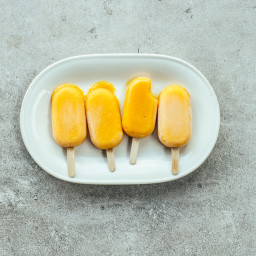 Mango, Chilli and Ginger Popsicles {Vegan, No Added Sugar}