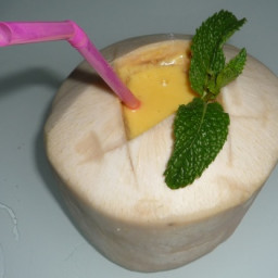Mango Lassi With Coconut Water