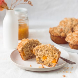 Mango Muffins with Coconut Streusel