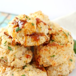 Maple Bacon and Cheddar Buttermilk Biscuits