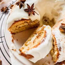 Maple Bundt Cake with Cream Cheese Filling