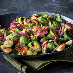 Maple-Caraway Brussels Sprouts