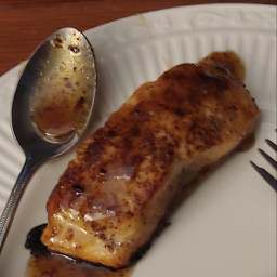Maple Dijon Glazed Salmon