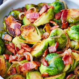 Maple-Glazed Brussels Sprouts