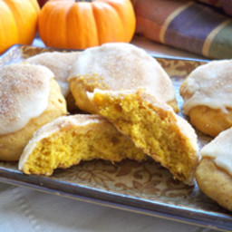 Maple Glazed Pumpkin Cookies Recipe