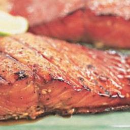 Maple Glazed Salmon Recipe on Memphis 100% Pellet Grill