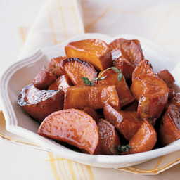 Maple-Glazed Sweet Potatoes