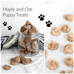 Maple Oat Puppy Treats