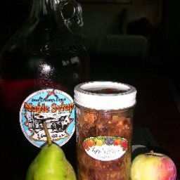 Maple Pear Apple Chutney