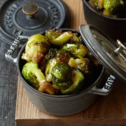Maple-Roasted Brussels Sprouts Recipe