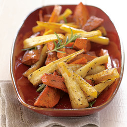 Maple-Roasted Root Vegetables with Sherry Vinegar