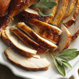 Maple-Sage Brined Turkey Recipe