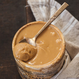 Maple Syrup Spiked Peanut Butter