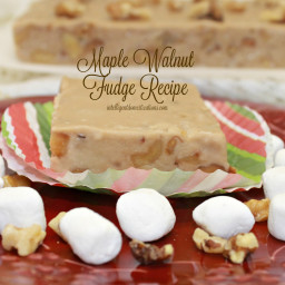 Maple Walnut Fudge Recipe