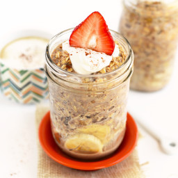 Maple French Toast Overnight Oatmeal