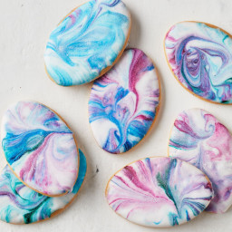 Marbled egg biscuits recipe