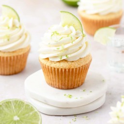 Margarita Cupcakes with Tequila Lime Buttercream ~ Barley & Sage