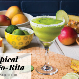 Margarita Recipe : Tropical Mango-Rita Green Smoothie