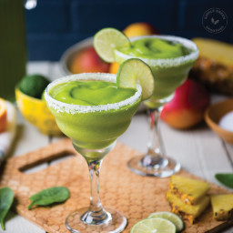 Margarita Recipe : Tropical Mango-Rita Green Smoothie