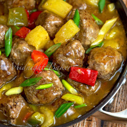 Maria Mac's Sweet and Sour Meatballs
