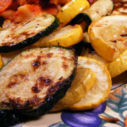 Marinated and Grilled Zucchini and Summer Squash