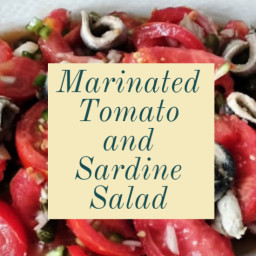 Marinated Tomato and Sardine Salad