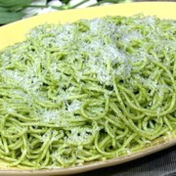 Mario Batali's Spaghetti with Green Tomatoes