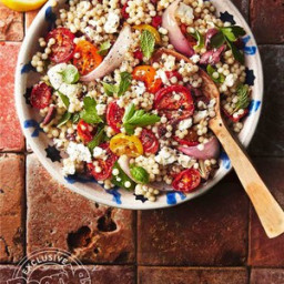 Marissa Hermer's Herb Couscous with Slow-Roasted Tomatoes