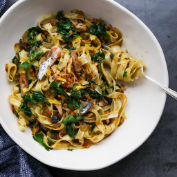 Mark Bittman’s Pasta With Sardines, Bread Crumbs, and Capers
