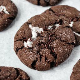 Marshmallow Hot Cocoa Cookies (DF)