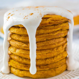 Marshmallow Pumpkin Pancakes